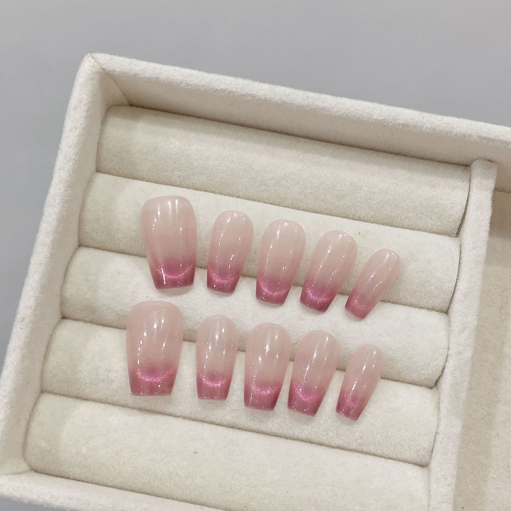 Handmade Almond Press on Nails - đánh giá và giá Nail Art Fake Nails