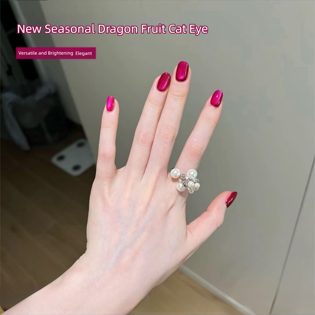 Dragon Fruit Fuchsia Liqueur C - đánh giá và giá Nail Art Fuchsia