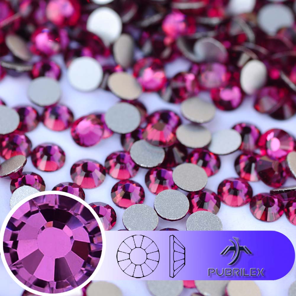 Fuchsia SS3-SS30 Glass Rhinest - đánh giá và giá Nail Art Fuchsia