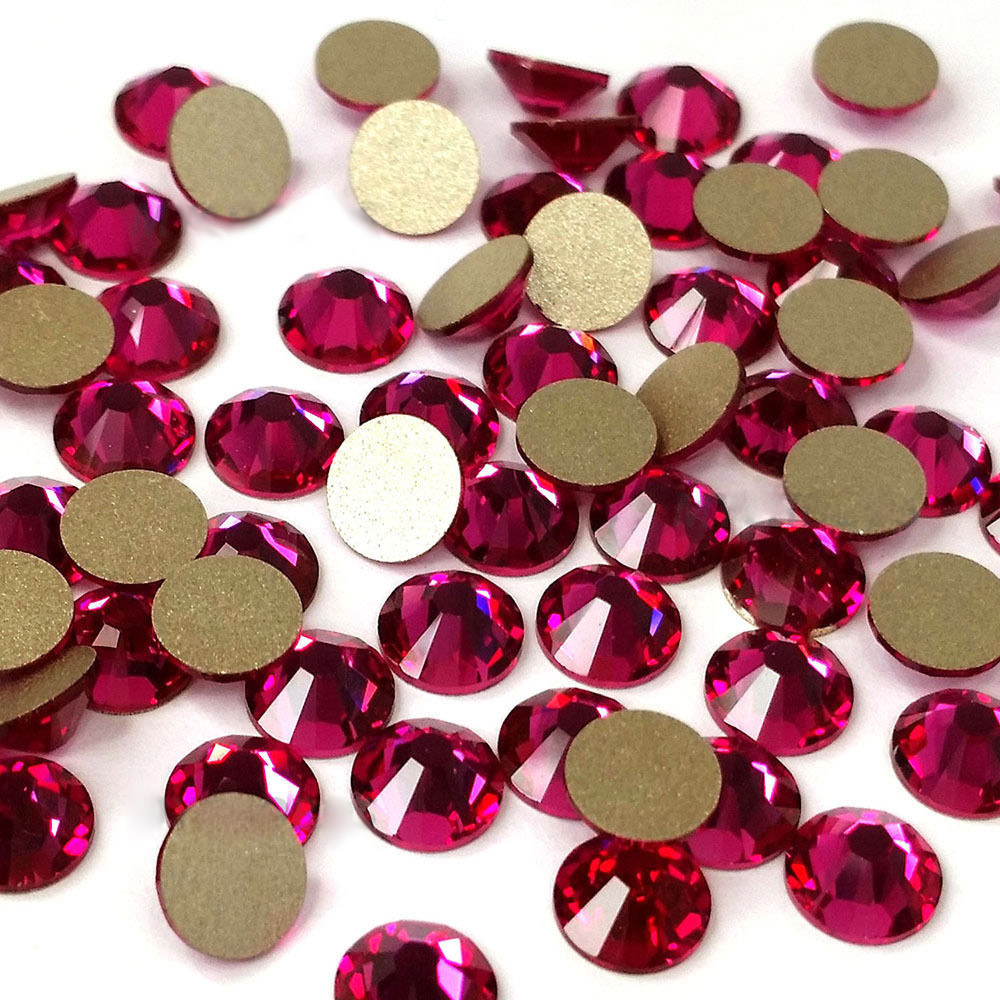 Fuchsia SS3-SS30 Glass Rhinest - đánh giá và giá Nail Art Fuchsia