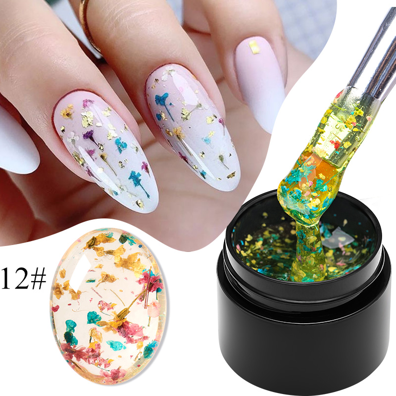 MEET ACROSS 5ml Pink Dried Flo - đánh giá và giá Nail Art Natural Pink