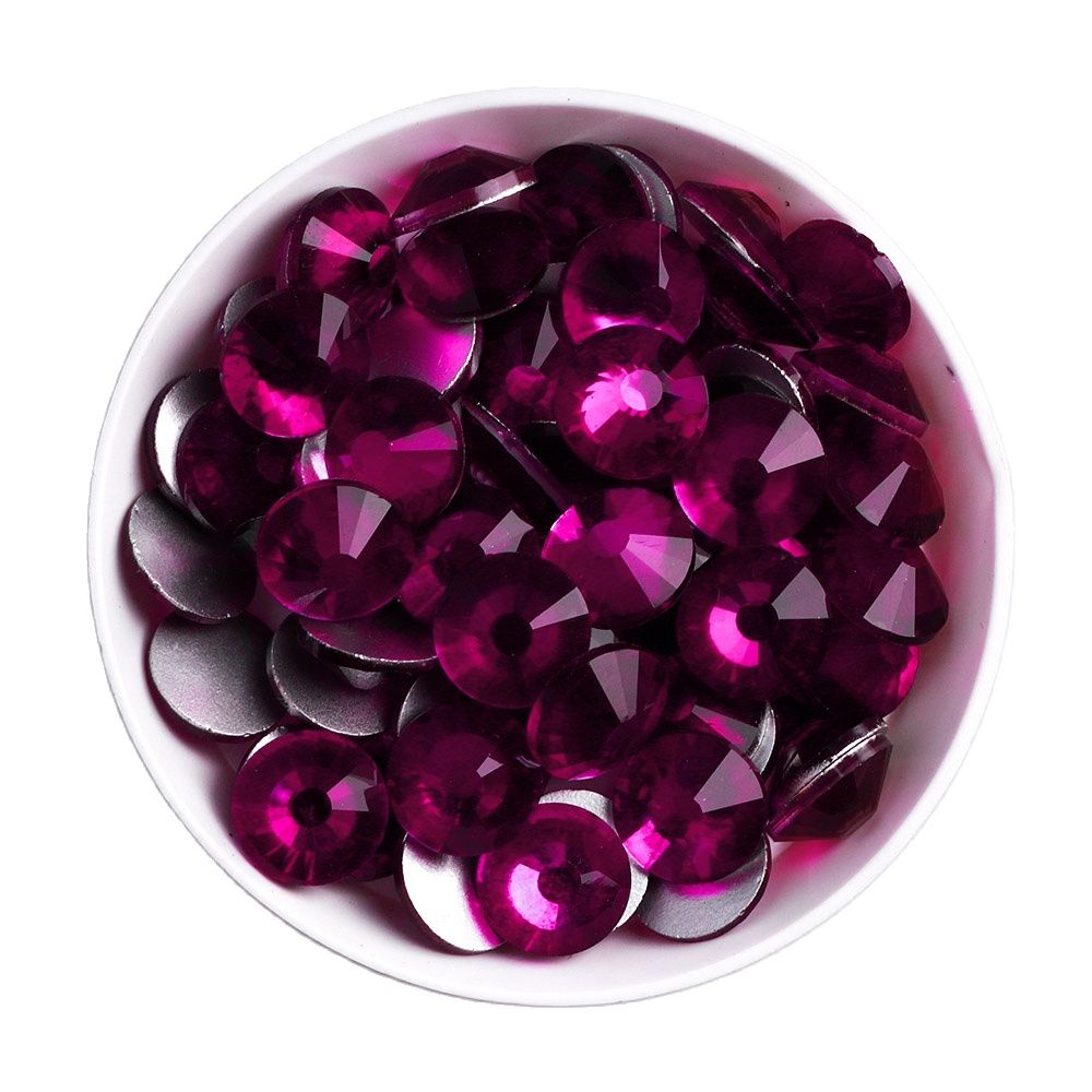 Fuchsia Sáng SS3-SS50 Kính Pha - đánh giá và giá Nail Art Fuchsia