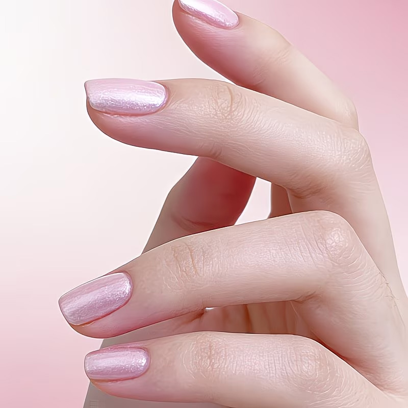 Pink Mother-Of-Pearl Enhancer  - đánh giá và giá Nail Art Natural Pink