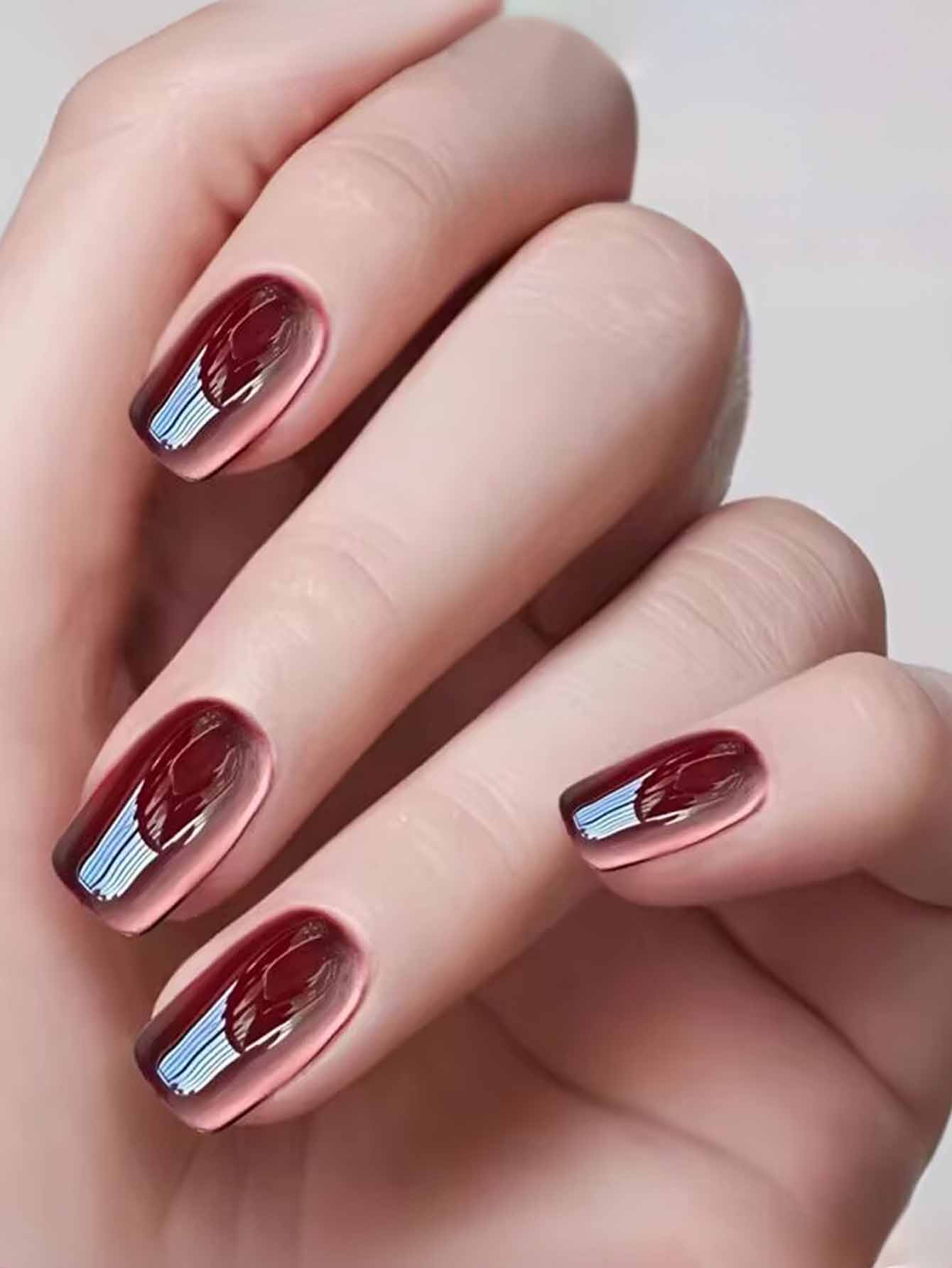 1PC 12ML Drunken Tango Cat Eye - đánh giá và giá Nail Art Burgundy