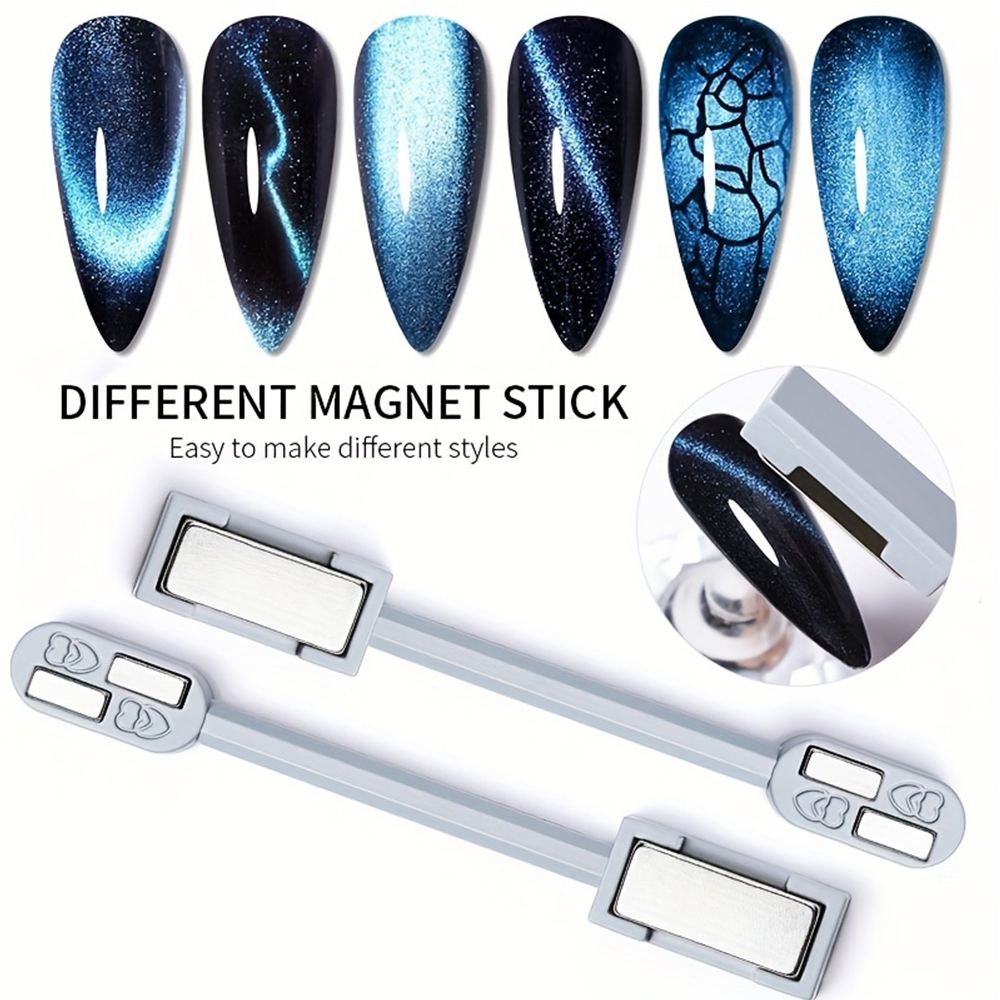 1/2Pcs Cat Eye Magnet Set for  - đánh giá và giá Nail Art Full Color