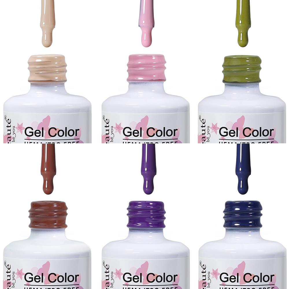 Clou Beaute Autumn Winter Gel  - đánh giá và giá Nail Art Burgundy