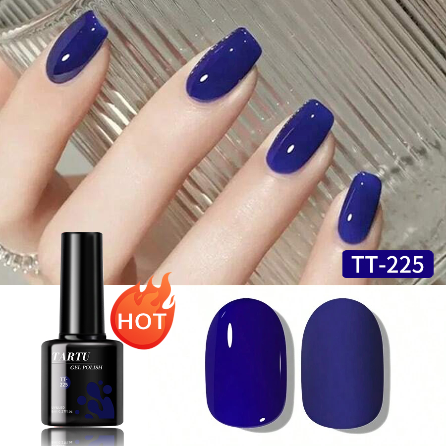TARTU 8ml Gel Nail Polish 63 C - đánh giá và giá Nail Art Burgundy