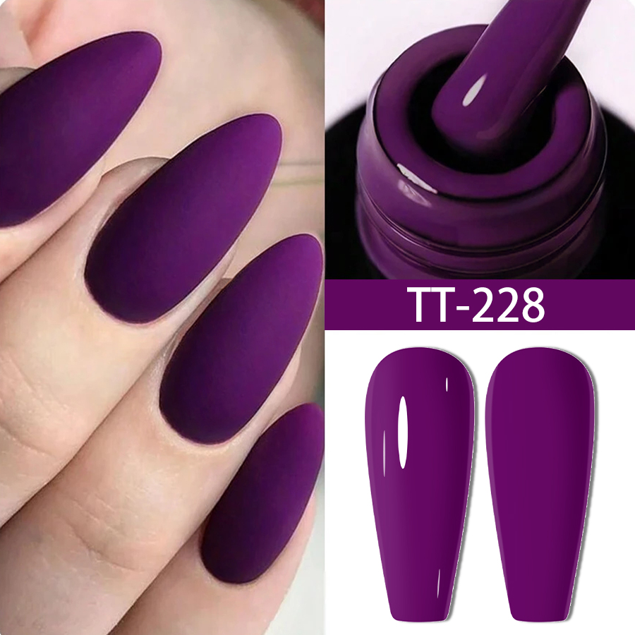 TARTU 8ml Gel Nail Polish 63 C - đánh giá và giá Nail Art Burgundy