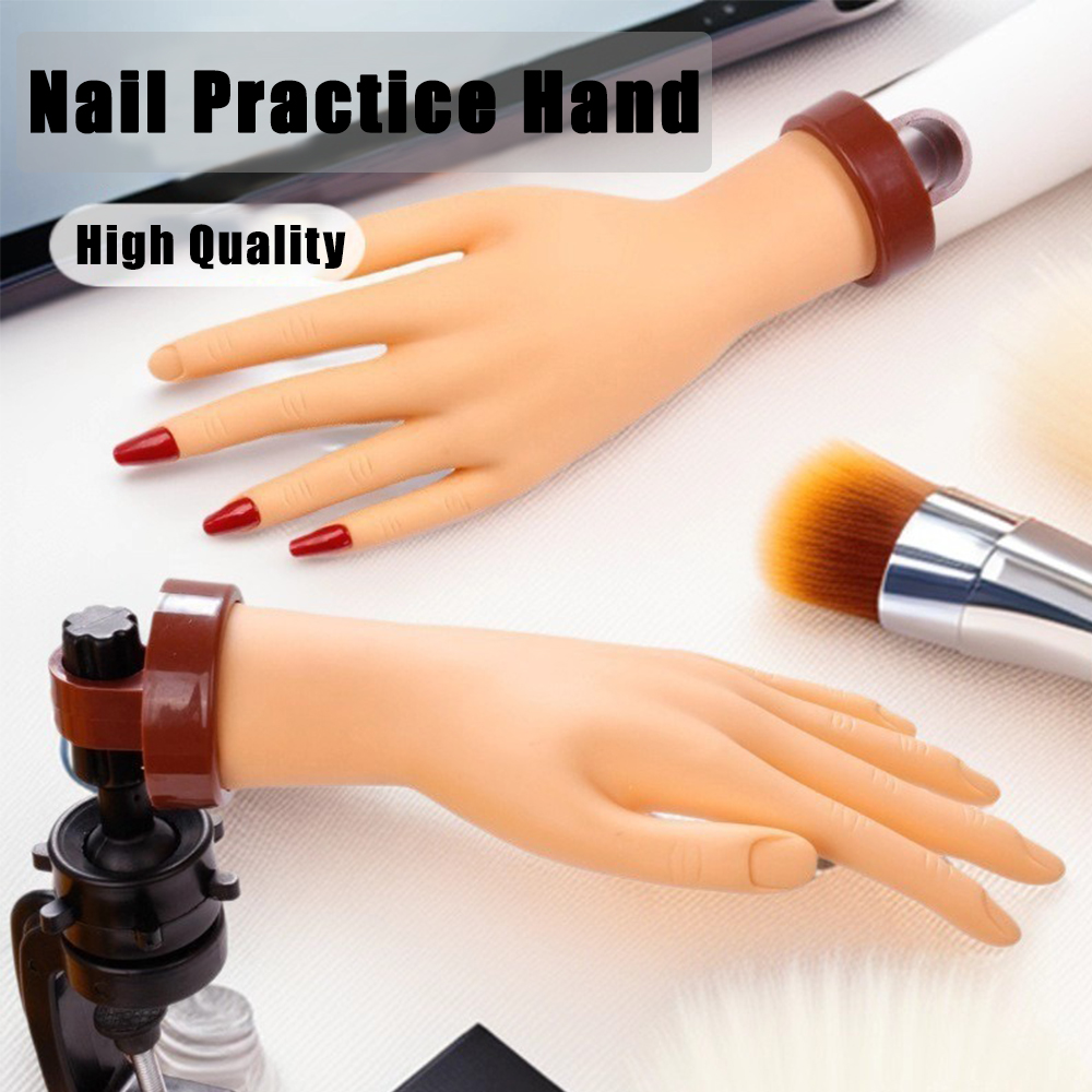 Flexible Silicone Nail Practic - đánh giá và giá Nail Art Fake Nails