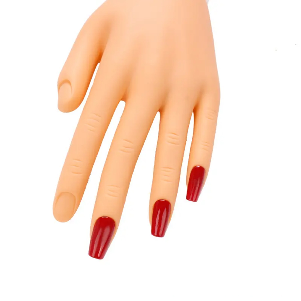 Flexible Silicone Nail Practic - đánh giá và giá Nail Art Fake Nails