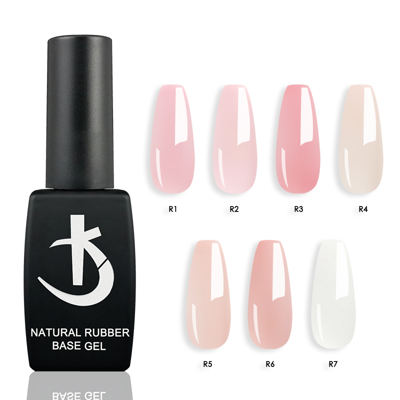 Milky White Rubber Base Gel Po - đánh giá và giá Nail Art Natural Pink