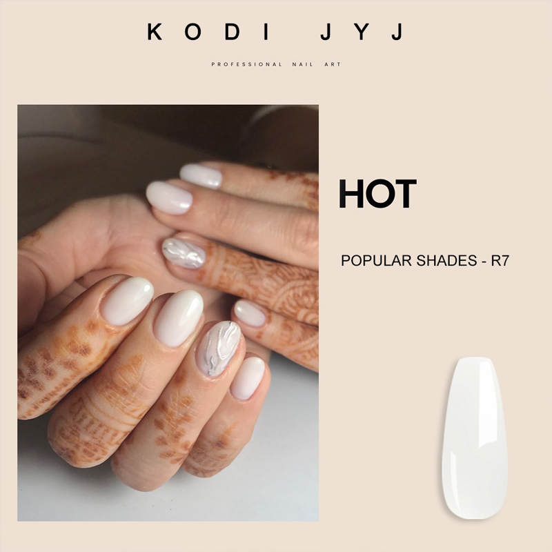 Milky White Rubber Base Gel Po - đánh giá và giá Nail Art Natural Pink