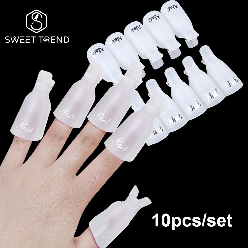 SWEET TREND-10Pcs/set Plastic  - đánh giá và giá Nail Art Full Color