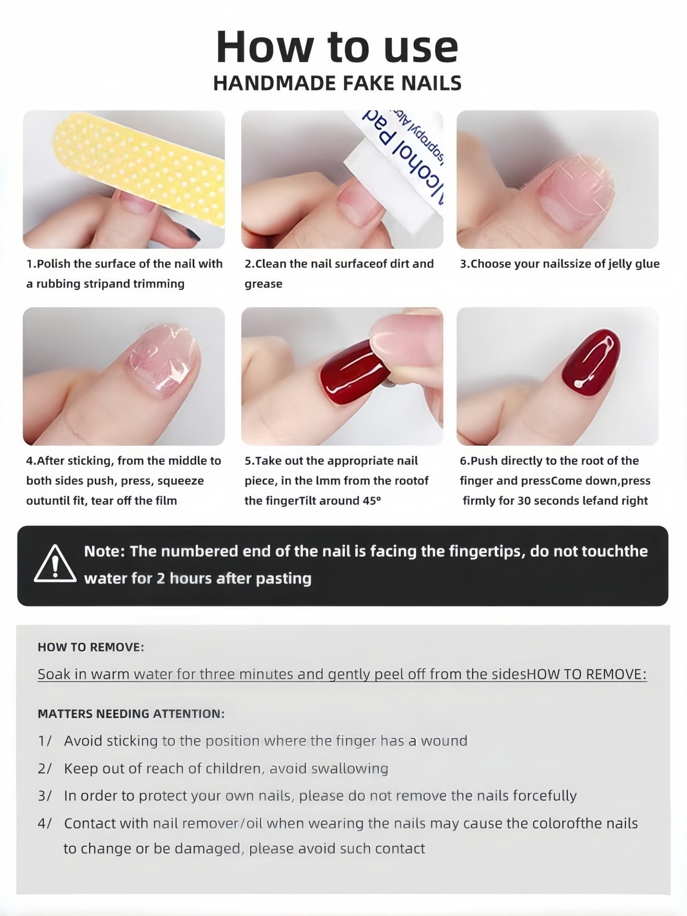 Halloween 10-Piece Retro Spicy - đánh giá và giá Nail Art Burgundy