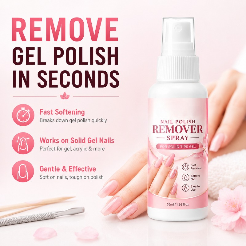 Nail Remover Spray Solid Nail  - đánh giá và giá Nail Art Fake Nails