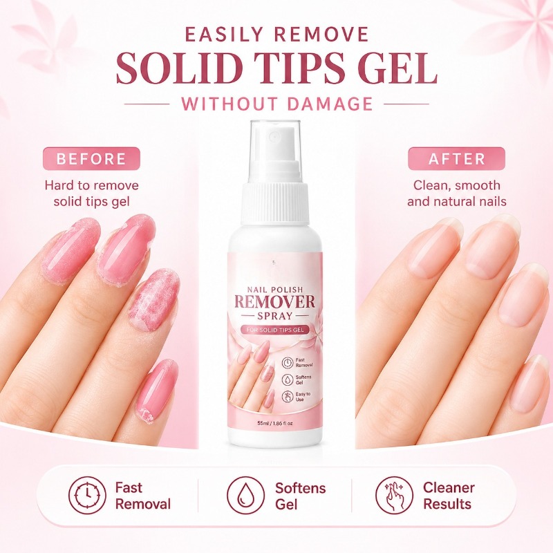 Nail Remover Spray Solid Nail  - đánh giá và giá Nail Art Fake Nails