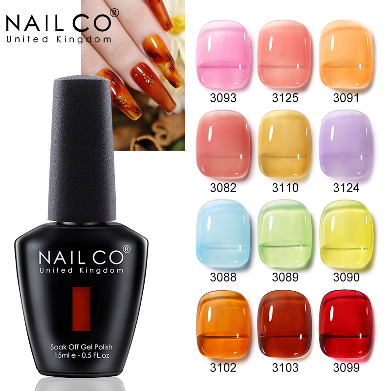 NailCo Jelly Gel Nail Polish T - đánh giá và giá Nail Art Natural Pink