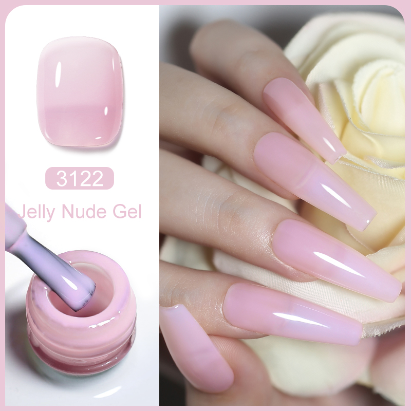 NailCo Jelly Gel Nail Polish T - đánh giá và giá Nail Art Natural Pink