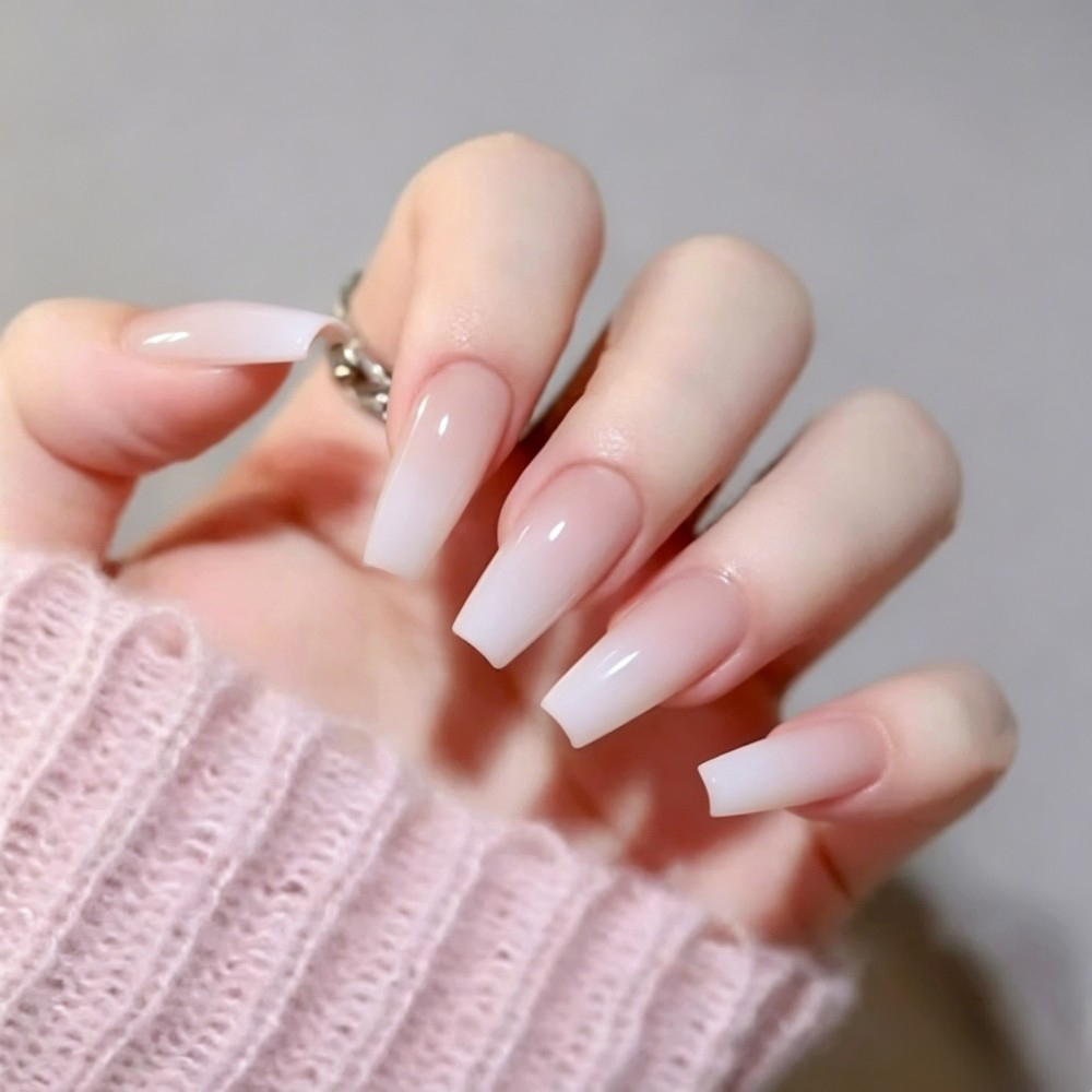 24pcs/Box Long Coffin False Na - đánh giá và giá Nail Art Full Color