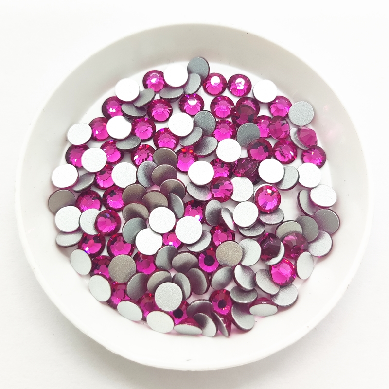 All Size SS3-SS60 Fuchsia Glas - đánh giá và giá Nail Art Fuchsia