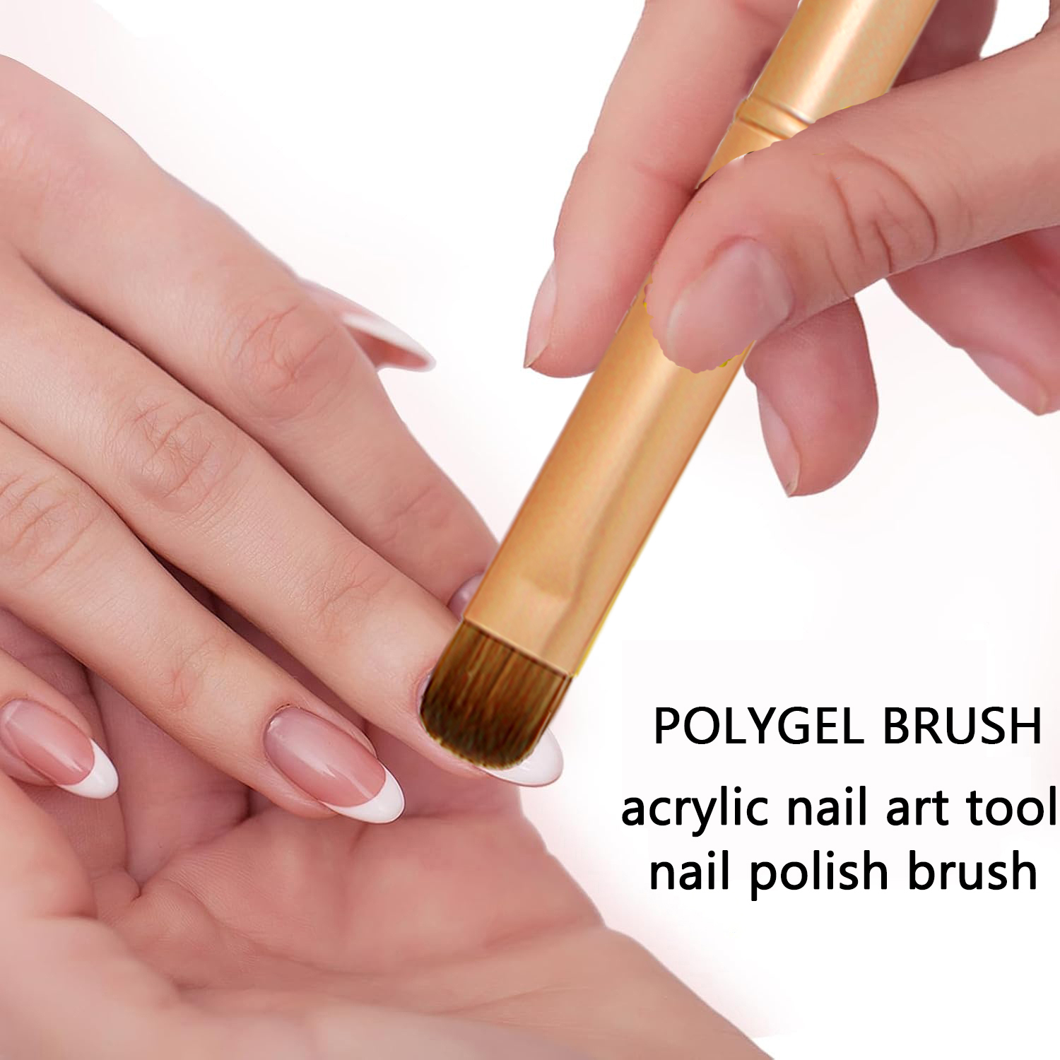 Kolinsky French Nail Brush Acr - đánh giá và giá Nail Art Gold