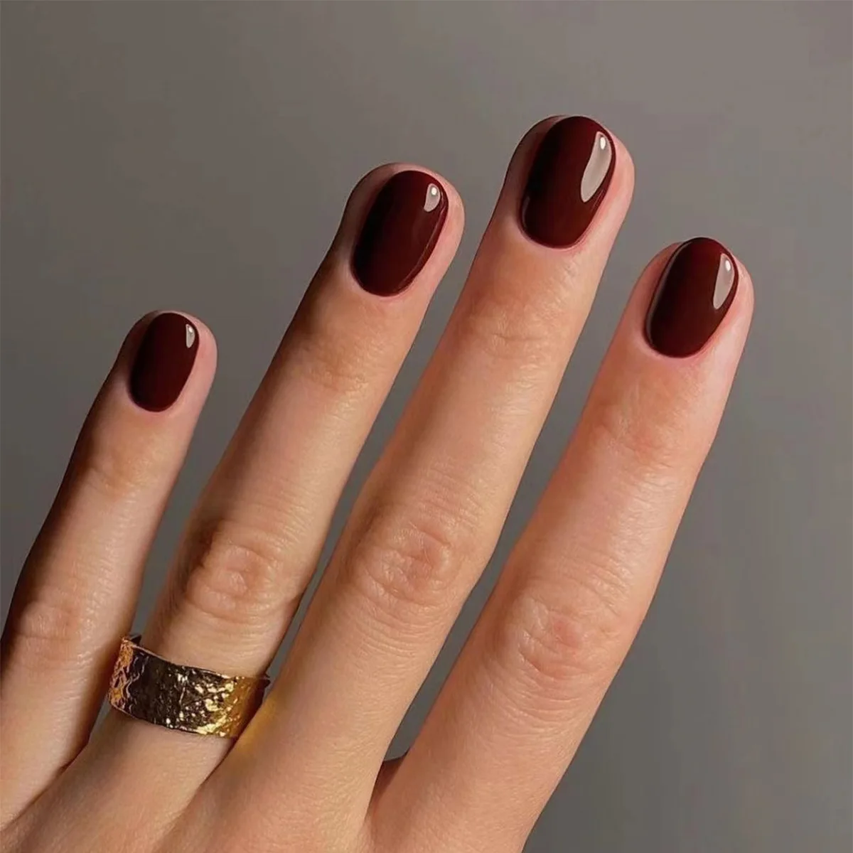 24Pcs Solid Color Press on Nai - đánh giá và giá Nail Art Fake Nails